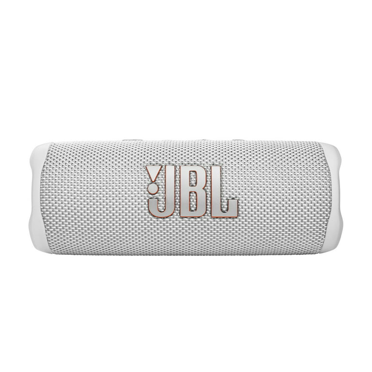 JBL Flip 6 Portable Waterproof Bluetooth Speaker - White (JBLFLIP6WHTAM)