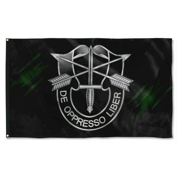 Cayyon Special Forces Dui Flag 3x5Feet Military Banner with 2 Brass Grommets
