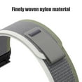thumbnail image 5 of Nylon Woven Smart Watch Strap | Quick Release Buckle | Breathable Lightweight Adjustable Band | 20mm 22mm 26mm Options | Black Gray White | 24.5cm Length | Easy Swap Outdoor Wear, 5 of 6