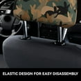thumbnail image 3 of Uemuo Camouflage Rabbit Printed 2 PCS Car All-Inclusive Headrest Cover, Headrest Protector, Soft Elastic Breathable Seat Headrest Anti-Dirty Cover Headrest Cover Protector, 3 of 6