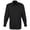 Black, variant on Mens Long Sleeve Pilot Plain Work Shirt