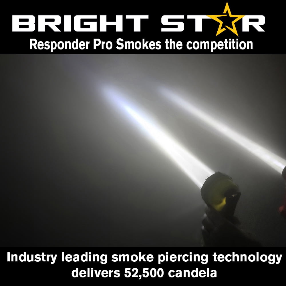 Koehler BrightStar Responder Pro Right-Angle Intrinsically Safe UL Certified LED Flashlight