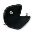 thumbnail image 3 of New Black Semi Hard Safety Eyeglasses XL Case Nylon Zipper Snap Hook Belt Loop, 3 of 3