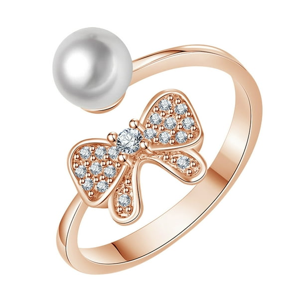 Anillos para mujer, regalos para mujer, moda, genial y misterioso, circonita cúbica exterior, maravilloso regalo, anillo hueco.