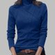 thumbnail image 1 of MHFRRA Camiseta Informal para Uso Diario, Cómoda y Elegante, Ideal para Usar En Capas O Como Outfit. Camiseta Versátil para Cualquier Ocasión, Imprescindible En Tu Armario. Azul, 1 of 4