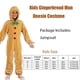 thumbnail image 1 of Mono de jengibre unisex para niños, disfraz de carnaval navideño para adultos, mono de hombre de jengibre, 1 of 5