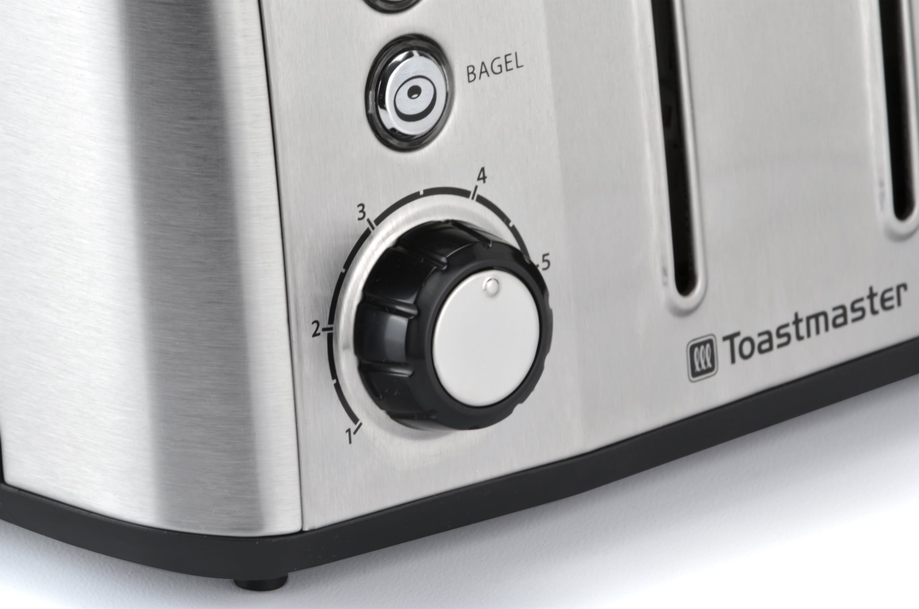 Best Buy: Toastmaster 4-Slice Extra-Wide-Slot Toaster Black TM-41TS
