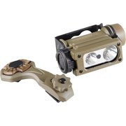 Streamlight Sidewinder Compact III User Configurable Model AA/CR123A 275 Lumens LED Headlamp w/E- Mount/Headstrap, Coyote
