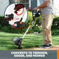 thumbnail image 2 of Worx WG930.3 20V Power Share GT Revolution 12" 4.0Ah Cordless String Trimmer & Turbine Leaf Blower Combo Kit, 2 of 6
