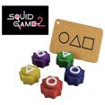 thumbnail image 2 of Juego de juego tradicional coreano 5pcs gonggi jack stone set Pebbles, incluido el juego de captura de piedra, juego folclórico coreano, coordinación de ojo, 2 of 8