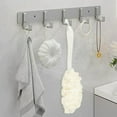 thumbnail image 6 of Anti-Slip Long Handle Back Scrubber, Soft Bath Sponge Shower Brush for Women Men Body Cleaning,White, 6 of 6