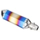thumbnail image 4 of Silenciador trasero Universal Ticfox Acero inoxidable para motocicleta tubo de escape 51mm color azul brillante, 4 of 9