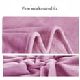 thumbnail image 6 of Qholemyo Solid Color Flannel Velvet Throw Blanket Soft Blanket For Couch Air Conditioning Blanket Casual Cover Blanket Gift Blanket Warm Small Blanket 59.05x39.37 Inches, 6 of 7