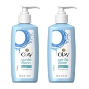 (2 pack) (2 Pack) Olay Gentle Clean Foaming Face Cleanser for Sensitive Skin, 6.7 fl oz