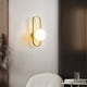 thumbnail image 2 of Lámpara de pared de estilo americano, lámpara de noche para dormitorio, luz moderna y sencilla, lámpara de pared trasera de lujo para sala de estar, lámpara creativa para escalera, pasillo, balcón, 2 of 5