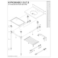 thumbnail image 3 of Kingston Brass KVPK30KAB5 Templeton 30" Black Granite Console Sink with Acrylic Legs and Shelf (8-Inch, 3-Hole), Black Granite/Oil Rubbed Bronze, 3 of 4