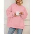 thumbnail image 4 of PRETTYGARDEN Sweatshirt for Women Trendy Casual Crewneck Long Sleeve Pullover Tops Fall Fashion Outfits Winter Clothes, 4 of 8