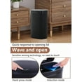thumbnail image 3 of 13 Gallon Trash Can Kitchen Trash Can Automatic Garbage Can With Lid Touch Free High-Capacity Motion Sensor For Home Kitchen Bedroom Bathroom Office Kitchen Waste Bin Wateproof Trash Bin, 3 of 5