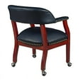 thumbnail image 5 of Regency Ivy League Vinyl Captain Reception Waiting Room Chair with Casters, 5 of 5