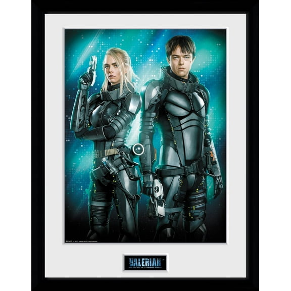 GB eye Valerian Duo Framed Print 30x40cm, Wood, Multi-Colour,