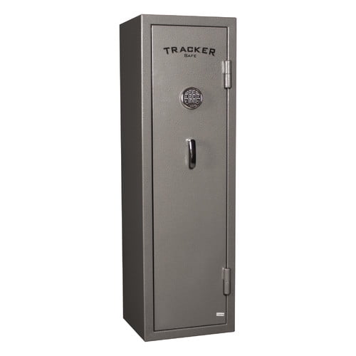 Tracker Safe TS08-ESR-GRY 8-Gun Fire Resistant Electronic Lock Gun Safe, Gray