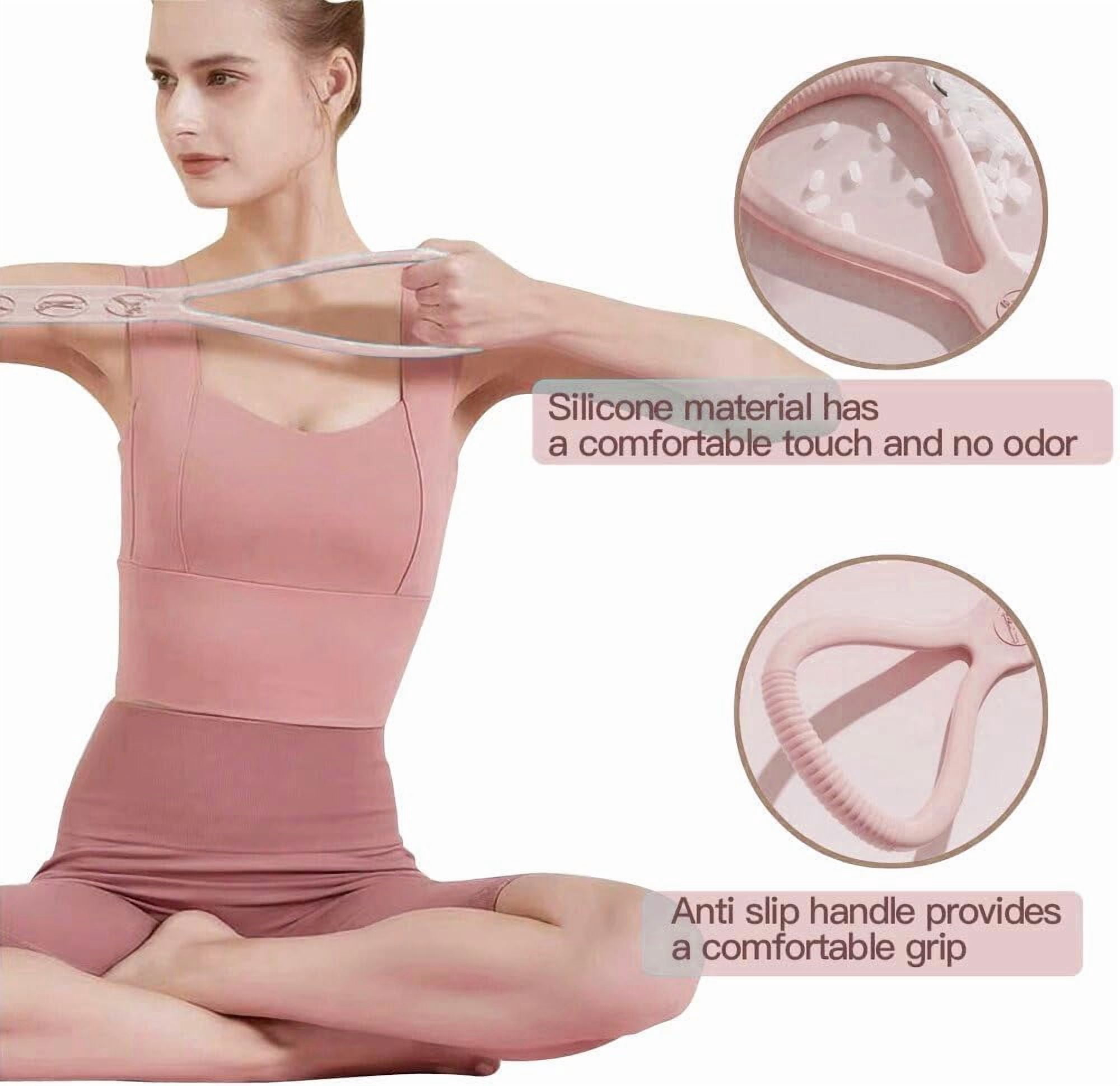 2025 Upgraded Figure 8 Resistance Band for Physical Therapy, Shoulder, Back & Arm Exercise Bands with 3 Resistance Levels (15, 25, 35lb) for Kids, Adults, and Elderly