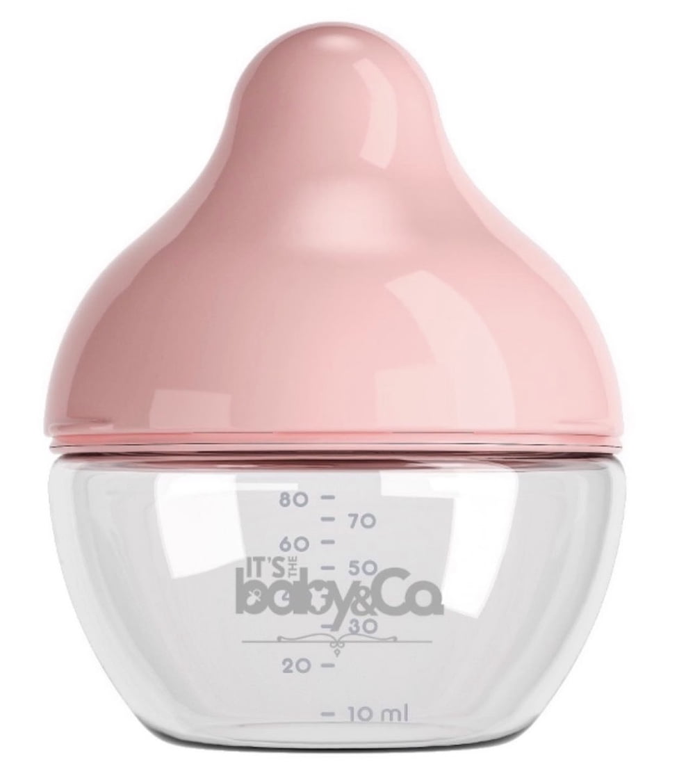 It's the Baby Infant Glass Feeding Bottle: BPA Free/Anti-Colic (Set of 2)