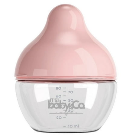 It's the Baby Infant Glass Feeding Bottle: BPA Free/Anti-Colic (Set of 2)