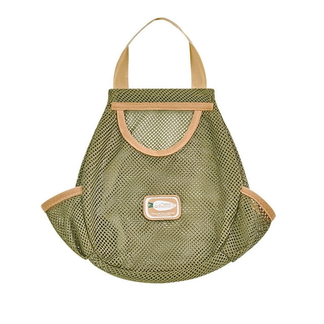 Cqxid Rangement Textile Maison à Moins de 5$ Sac de Rangement Réutilisable Suspendable pour Cuisine Sac de Courses Fruits Légumes