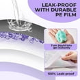 thumbnail image 4 of 20/40pcs Cat Litter Box Refill Pads - Thickened 6-Layer Super Absorbent Odor Control Breeze Pads with Activated Carbon, 17 x 12inches, Purple, PE Material for Cat Owners, Absorbent Cat Litter Pad, 4 of 10