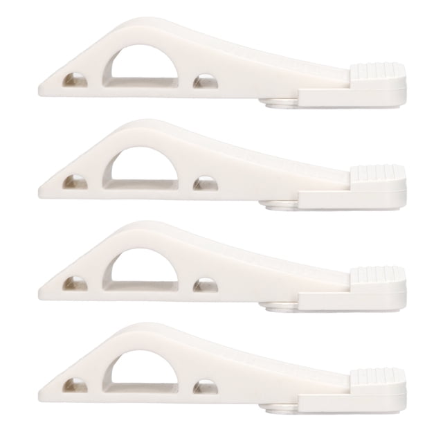 4 Piezas de Cuña para Puerta Multipropósito Evita Colisiones Elimina el Ruido Cuña de Tope para Puerta Cuña en Tope de Cuña para Puerta Ideal para Hogares Oficinas Y ANGGREK Otros