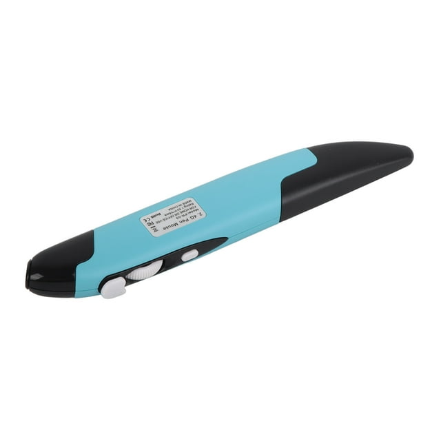 Souris Stylo, Souris Optique Sans Fil Réglable 2.4GHz avec Adaptateur pour Ordinateurs Portables