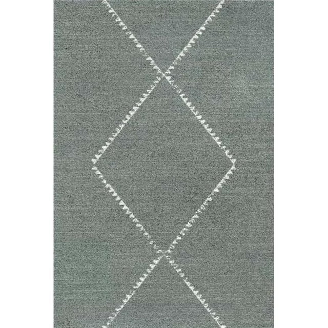 Dynamic Rugs MR24232294268 2 ft. x 3 ft. 11 in. Mehari 23229 Rectangle Contemporary Shag Rug - 4268 Grey