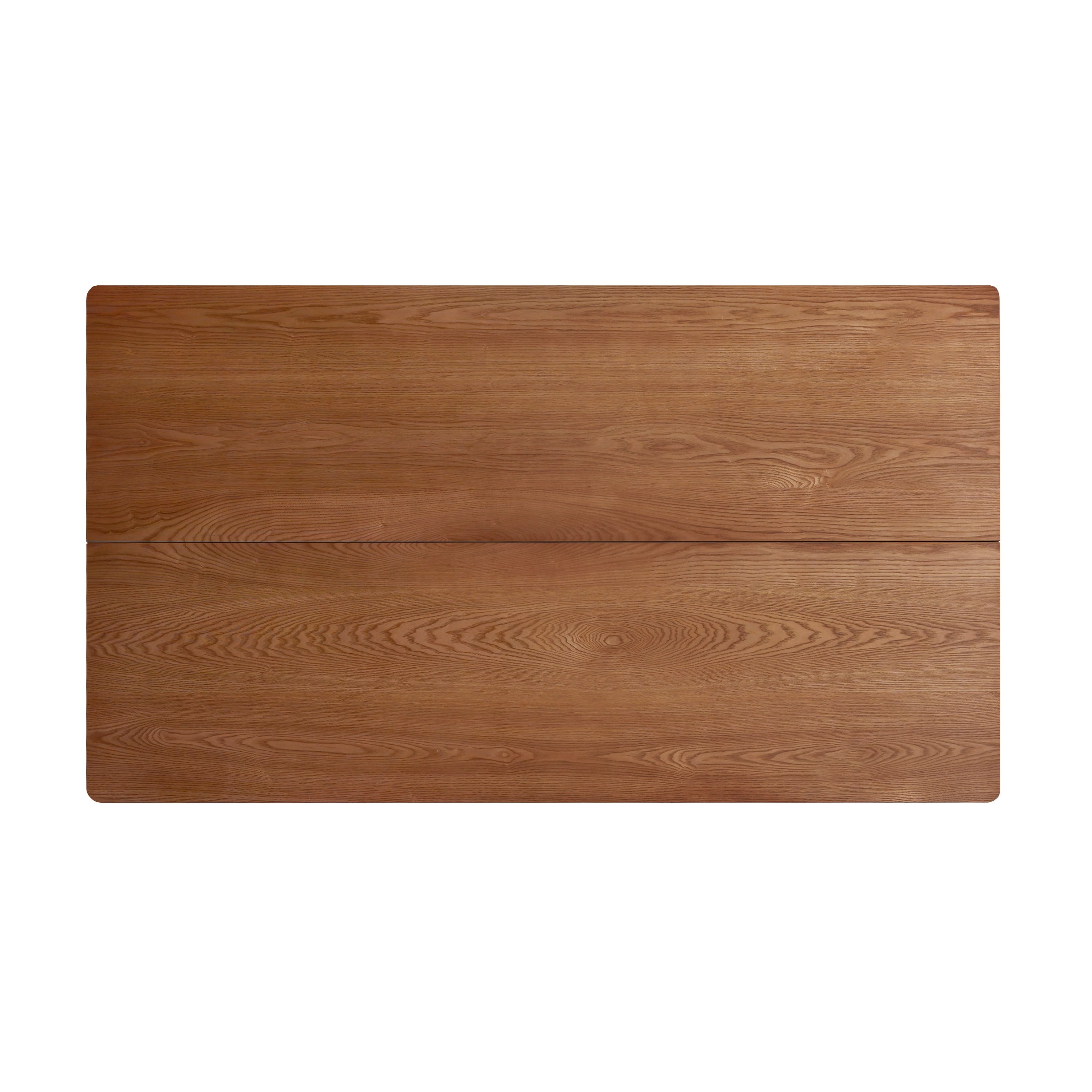 Euroco 63" Rectangular Dining Table for 6 People, Wooden Indoor Kitchen Table for Home,Natural