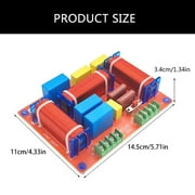 400W 3 Way Audiophiles Speaker Crossovers Filters with Adjustable Treble and Bass Frequency Divider Distributor