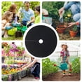thumbnail image 4 of Non-Woven Tree Mulch Ring Thickened Tree Weed Barrier Mat Durable  Tree Protector Mat for Weed Control and Root Protection 10pcs Size Three, 4 of 8