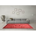 thumbnail image 3 of Ahgly Company Indoor Rectangle Oriental Red Modern Area Rugs, 2' x 3', 3 of 4