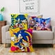 thumbnail image 2 of Funda de almohada de dibujos animados de anime S-Sonics Hedgehog, funda de cojín de felpa corta con estampado de doble cara para sofá decorativo de dibujos animados para el hogar, 2 of 5