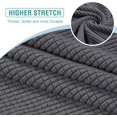 thumbnail image 3 of Housse de Coussin Extensible pour Canapé 1 Pce (1 Ivoire), 3 of 6