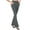 Gray, variant on Women Bootcut Dress Pants Business Casual Work Office Pants with Pockets Pull On Regular Fit Slacks with Side Slits