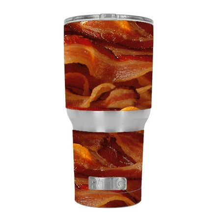 Skin Decal For Rtic 30 Oz. Tumbler / Bacon  Crispy (Best Way To Make Crispy Bacon)