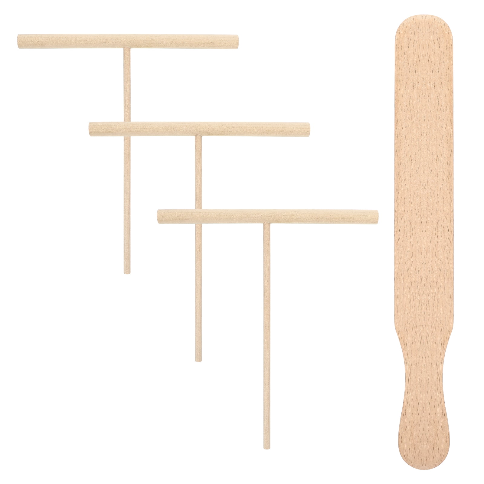 Mrs Anderson's 2pc Beechwood T-Shaped Crepe Spreader and Spatula Set –  Handy Housewares