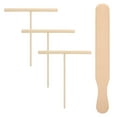 thumbnail image 6 of RENACLIPY 4-Piece Wood Crepe Spreader and Utensil Kit for Kitchen Use, Beige Design, Cooking Tools, 6 of 8