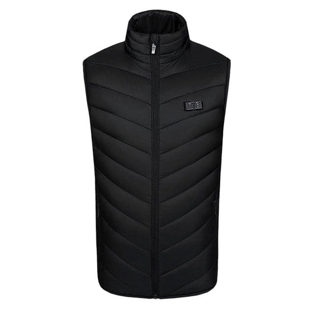 9 Area Double Control Heating Vest Unisex Outdoor Warm Clothing Heated for Riding Skiing Fishing USB Plug in Heated Vests