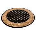 thumbnail image 2 of Well Woven Noble 3'11" Black Palace French Traditional Round Area Rug, 2 of 5