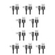 thumbnail image 2 of Sidaley Essager, Cable Micro USB para iPhone, Samsung, Android, teléfono móvil, Cable de carga rápida, Cable magnético, negro micro de 1 m 10piezas, 2 of 6