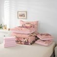 thumbnail image 6 of Castle Fairy Cowgirl Boots Hats Twin Bedding Sets 7-Piece for Adults Boys Girls,Western Theme Bedding Comforter Set Microfiber,Southwestern Vintage Aesthetic Breathable Sheet Sets, 6 of 8