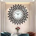 thumbnail image 4 of Diamond decoration wall clock, electronic quartz clock, modern clock, 4 of 5