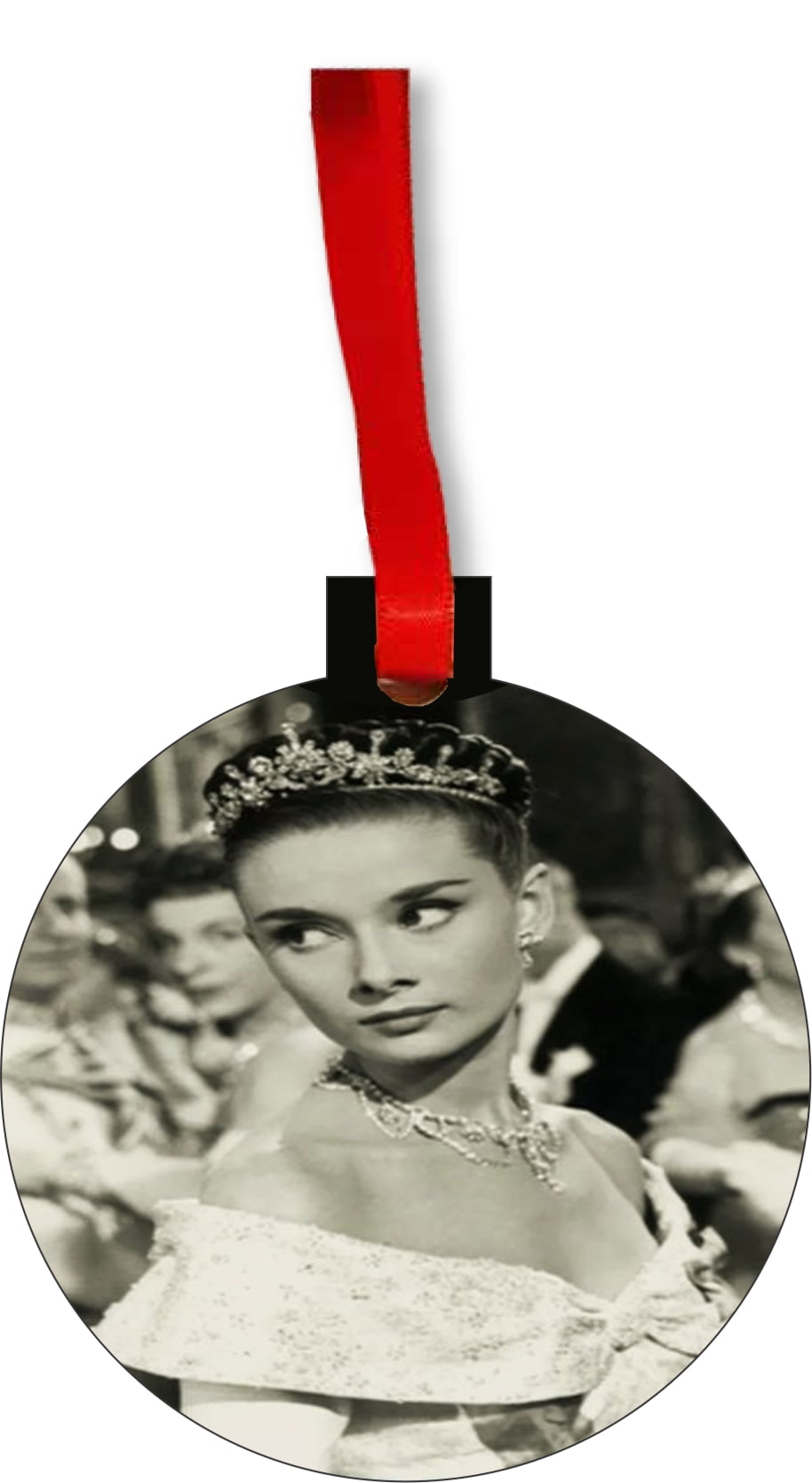 Audrey Hepburn Christmas Ornament 