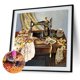 thumbnail image 2 of Juego de decoración de pared con imagen de máquina de coser de taladro cuadrado completo de pintura de diamante DIY 5D Hugtrwg Para estrenar, 2 of 9